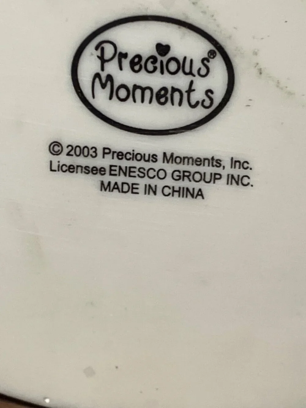 Precious Moments 2003 Wedding Figurine Bride and Groom Under Arch